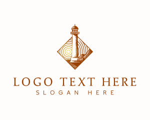 Tourism - Lighthouse Sunset Tourism logo design