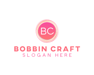 Handdrawn Scribble Craft logo design