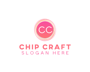 Handdrawn Scribble Craft logo design
