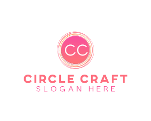 Handdrawn Scribble Craft logo design