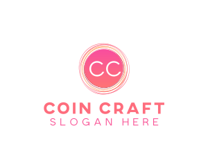 Handdrawn Scribble Craft logo design