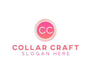 Handdrawn Scribble Craft logo design