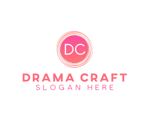 Handdrawn Scribble Craft logo design