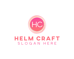 Handdrawn Scribble Craft logo design