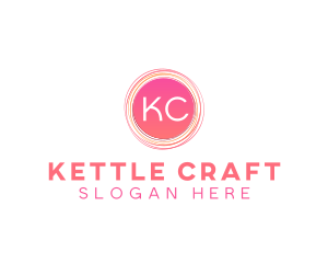 Handdrawn Scribble Craft logo design