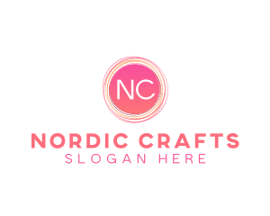 Handdrawn Scribble Craft logo design