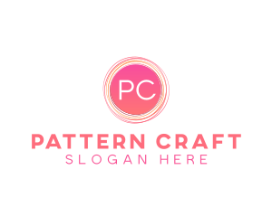 Handdrawn Scribble Craft logo design