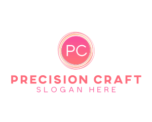 Handdrawn Scribble Craft logo design