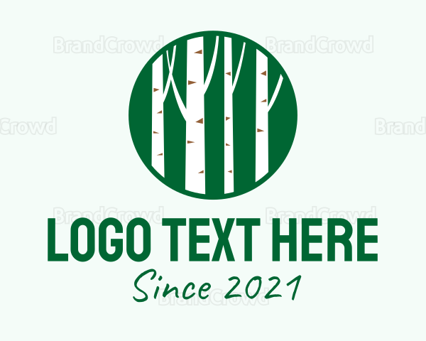 Outdoor Forest Tree Logo