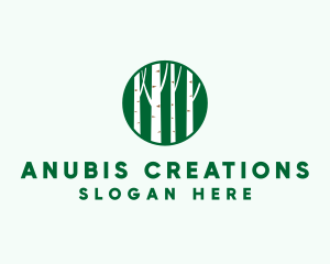 Outdoor Forest Tree  logo design