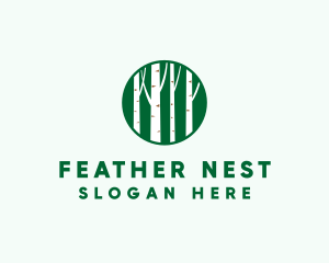 Outdoor Forest Tree  logo design