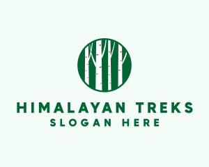 Outdoor Forest Tree  logo design