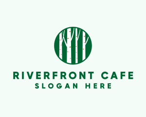 Outdoor Forest Tree  logo design