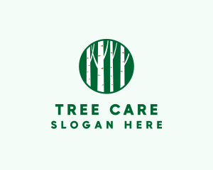 Outdoor Forest Tree  logo design