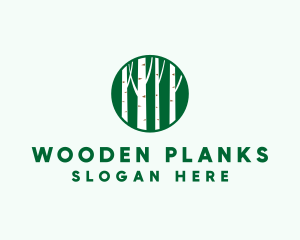 Outdoor Forest Tree  logo design