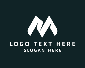 Corporation - Startup Firm Letter M logo design