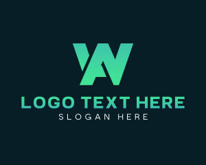 Enterprise - Generic Business Letter WA logo design