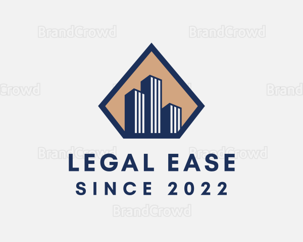 Building Real Estate Contractor Logo