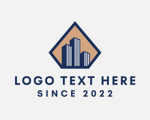 Tower - Building Real Estate Contractor logo design