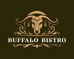 Buffalo Horn Ranch logo design