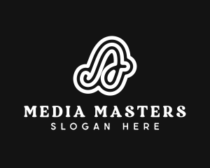 Media - Generic Media Letter A logo design