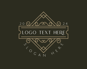 Restaurant - Minimalist Luxury Boutique logo design