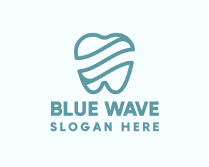 Blue Tooth Waves logo design