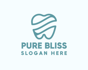 Blue Tooth Waves logo design