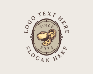 Vintage - Tart Dessert Baking logo design