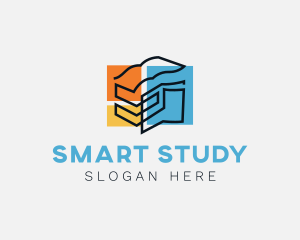 Study - Education Study Book logo design