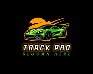 Race Car Automotive logo design