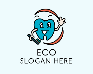 Dental Care Mascot Logo