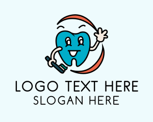 Dental Care Mascot Logo