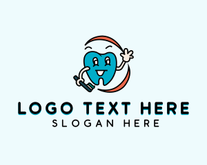 Oral - Dental Care Toothbrush logo design