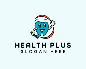 Dental Care Toothbrush logo design