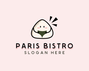 Japanese Onigiri Restaurant logo design