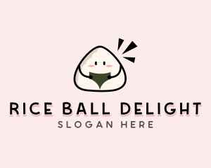 Japanese Onigiri Restaurant logo design