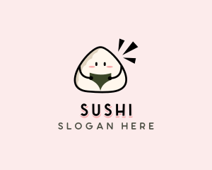 Japanese Onigiri Restaurant logo design