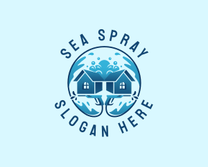 Home Hydro Power Wash logo design