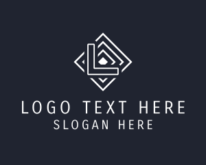 Textile Pattern - Professional Diamond Box logo design