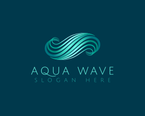 Wellness Wave Salon logo design