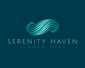 Wellness Wave Salon logo design