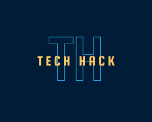 Hack - Digital Modern Techno logo design