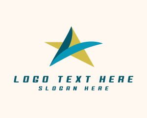 Multimedia Star Design logo design