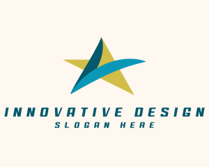 Multimedia Star Design logo design