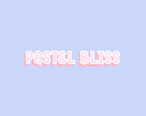 Pastel - Cute Playful Pastel logo design