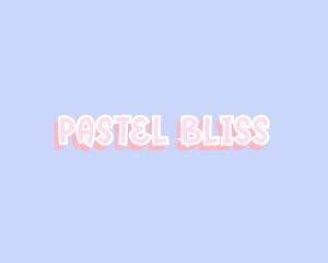 Cute Playful Pastel logo design