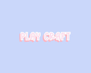 Cute Playful Pastel logo design