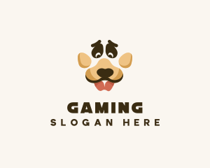Dog Paw Puppy Logo
