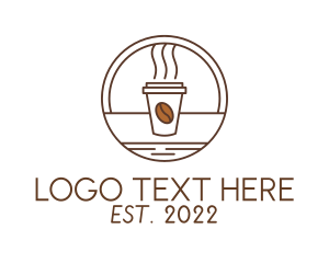 Capuccino - Coffee Cup Cafe logo design